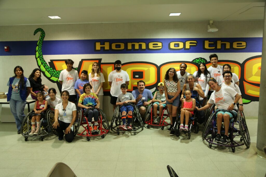 LuskinOIC CP Camp Group Pic at Ortho High